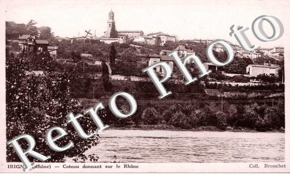 coteau donnant sur le rhone
