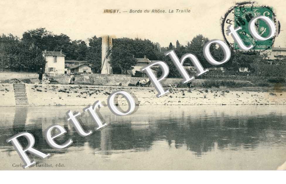 bords du rhone la traille
