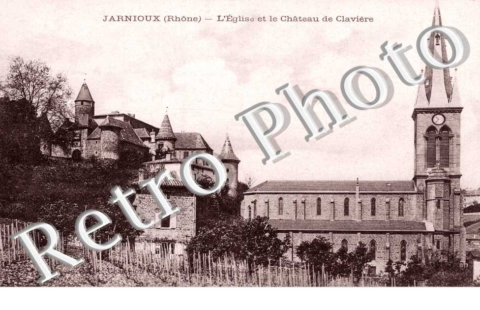 L'Eglise et le Chateau de Claviere