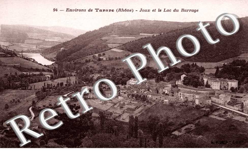 joux et le lac du barrage