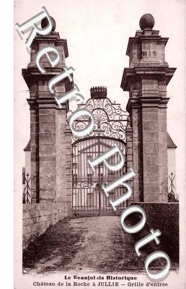 Chateau de la Roche - Grille d'Entrée