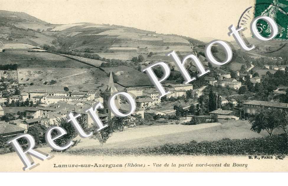 Vue de la partie nord-ouest du Bourg