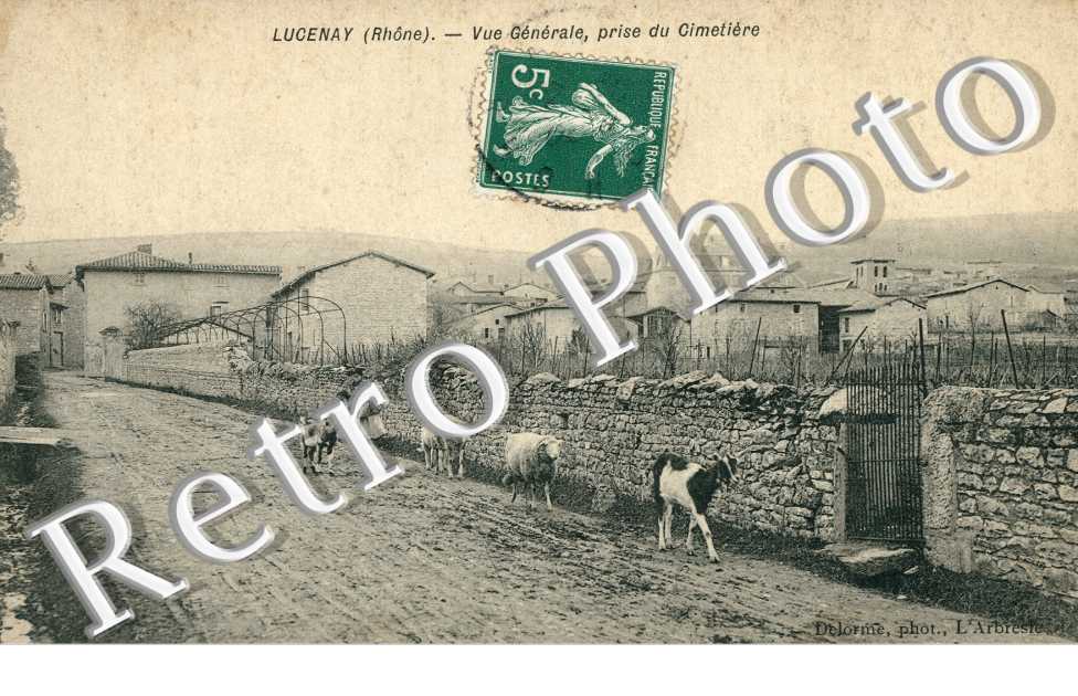 Vue Generale prise du Cimetiere