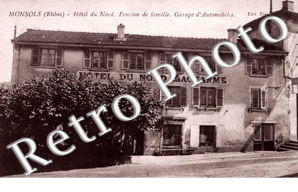 Hotel du Nord  - Pension de famille - garage d'automobiles