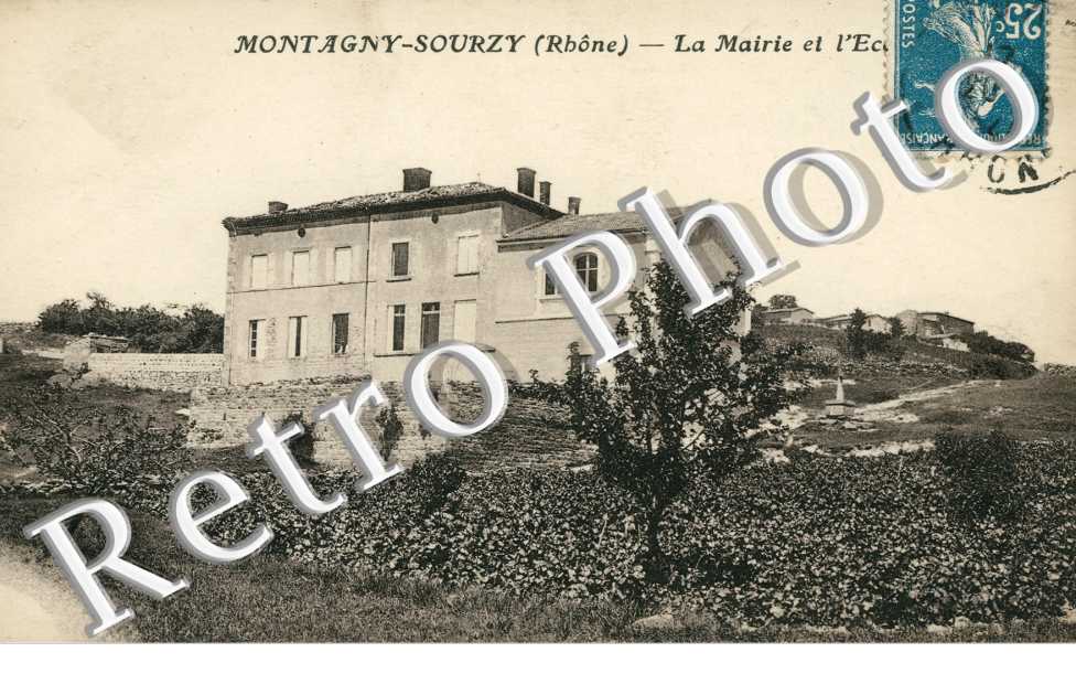 la Mairie et l'Ecole, Montagny-Sourzy