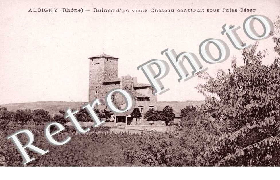 Albigny, ruines d'un vieux Chateau