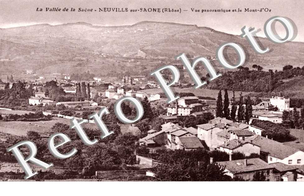 Vue Panoramique et le Mont d'Or, la Vallee de la Seine