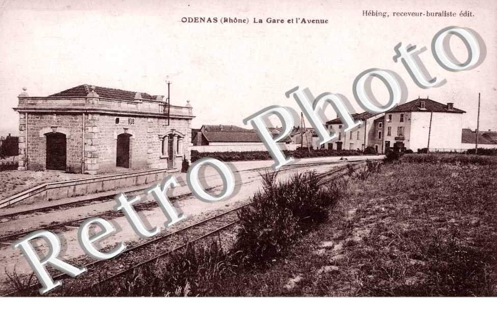 La gare et l'avenue