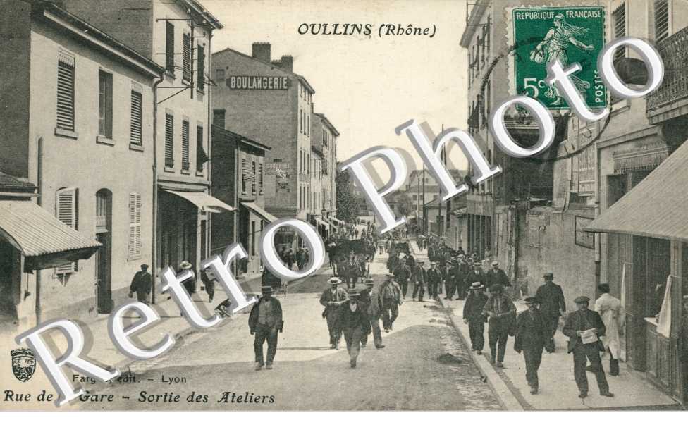 Rue de la Gare, Sortie des Ateliers
