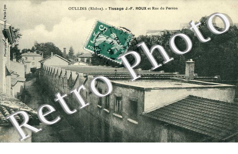 tissage J.-F Roux et rue de Perron