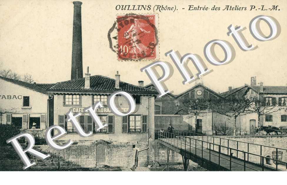 Entree des ateliers P.-L.-M. Cafe Restaurant E. Cesar