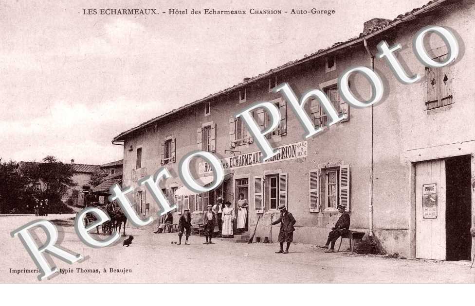 l'Hotel des Echarmeaux Chanrion, Auto-Garage, les Echarmeaux