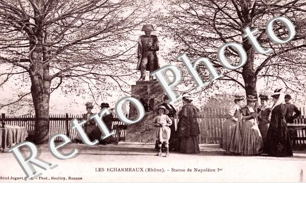la Statue de Napoleon Ier, les Echarmeaux