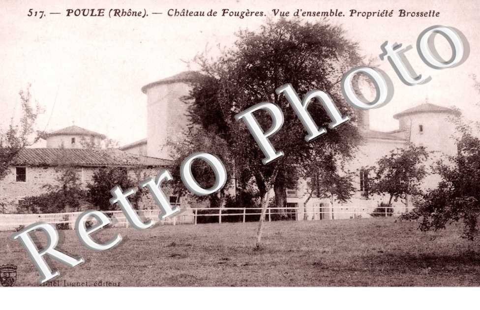 Chateau de Fougeres - Vue d'ensemble - Propriete Brossette