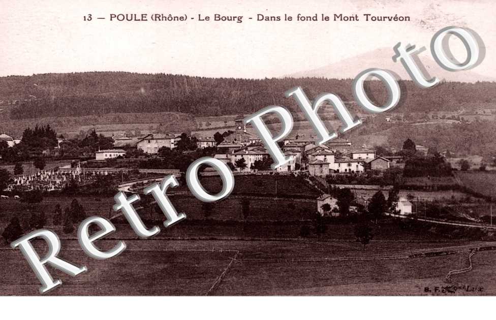 le Bourg, le Mont Tourveon
