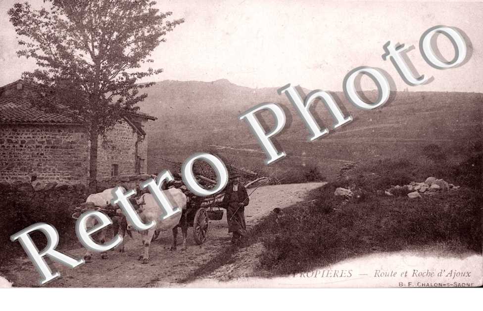 Route et Roche d'Ajoux