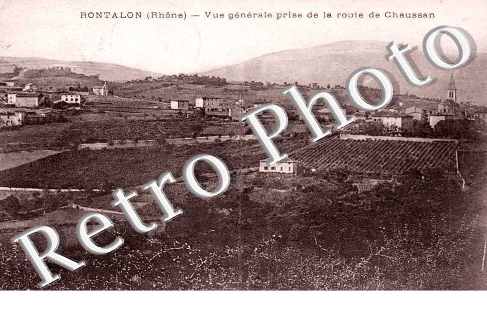 Vue Generale prise de la Route de Chaussan