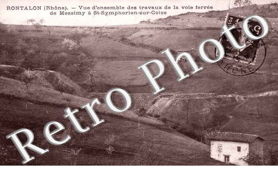 Vue d'Ensemble des travaux de la voie ferree