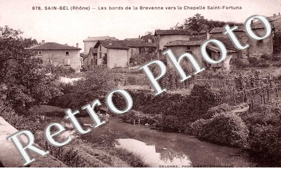 Bords de la Brevenne vers la Chapelle Saint Fortuna