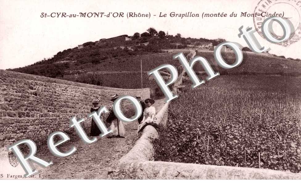 le Grapillon, Montee du Mont Cindre