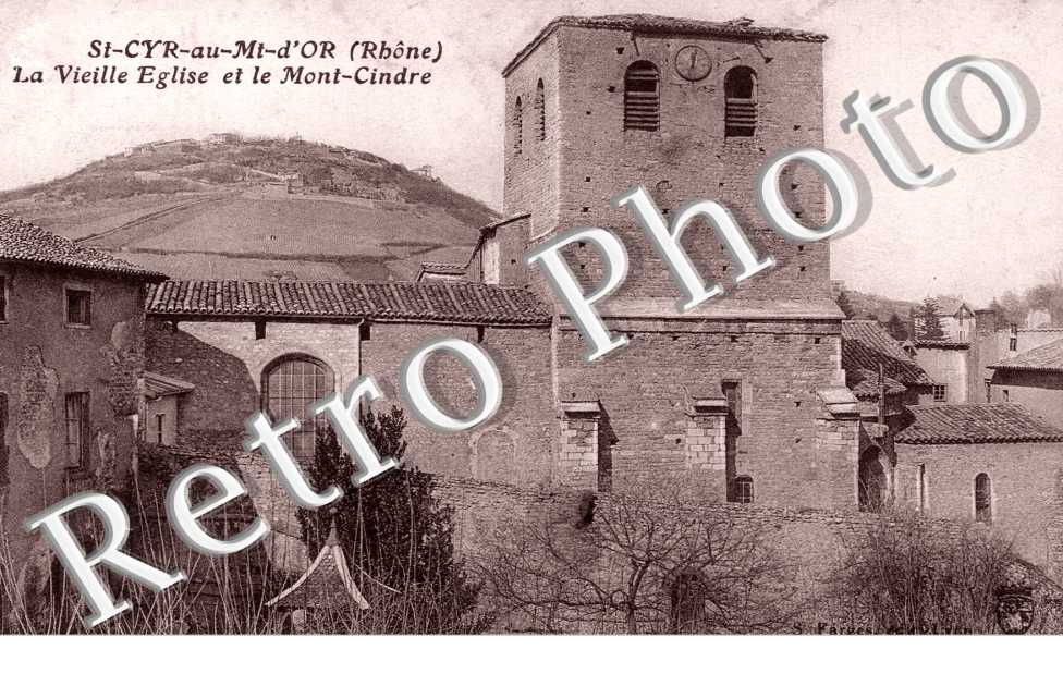 La Vieille Eglise et le Mont Cindre