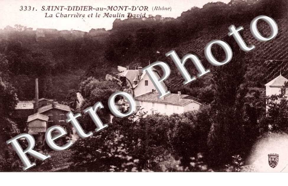 la Charriere et le Moulin David