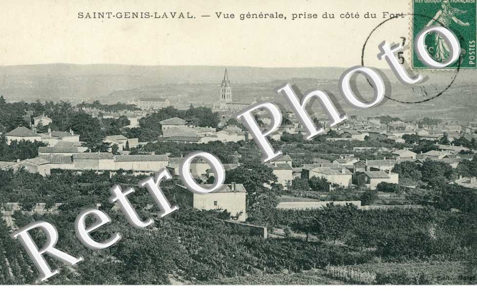 Vue Generale prise du Cote du Fort