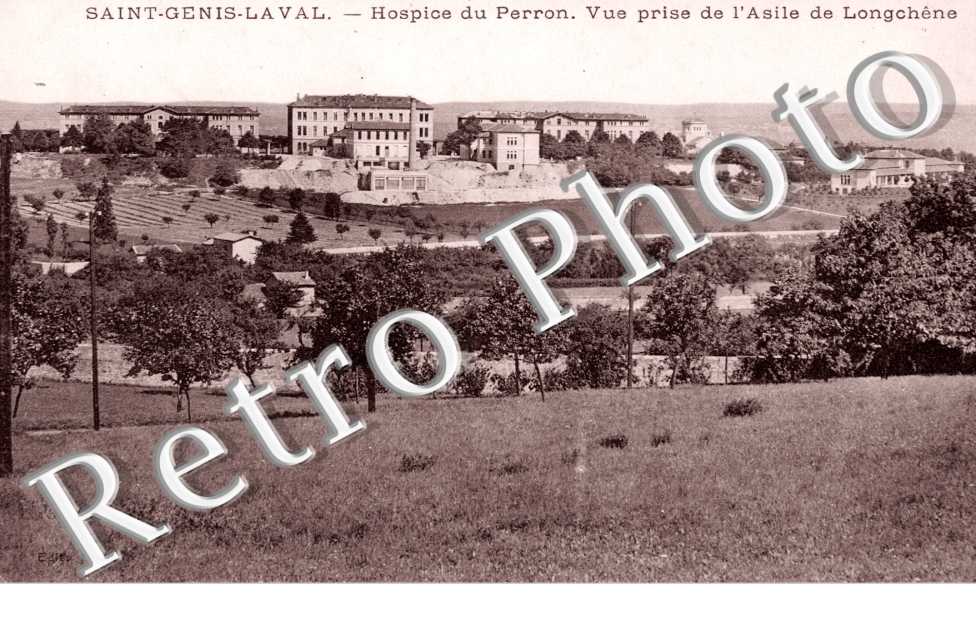 Hospice du Perron, Vue prise de l&#039;Asile de Longohene