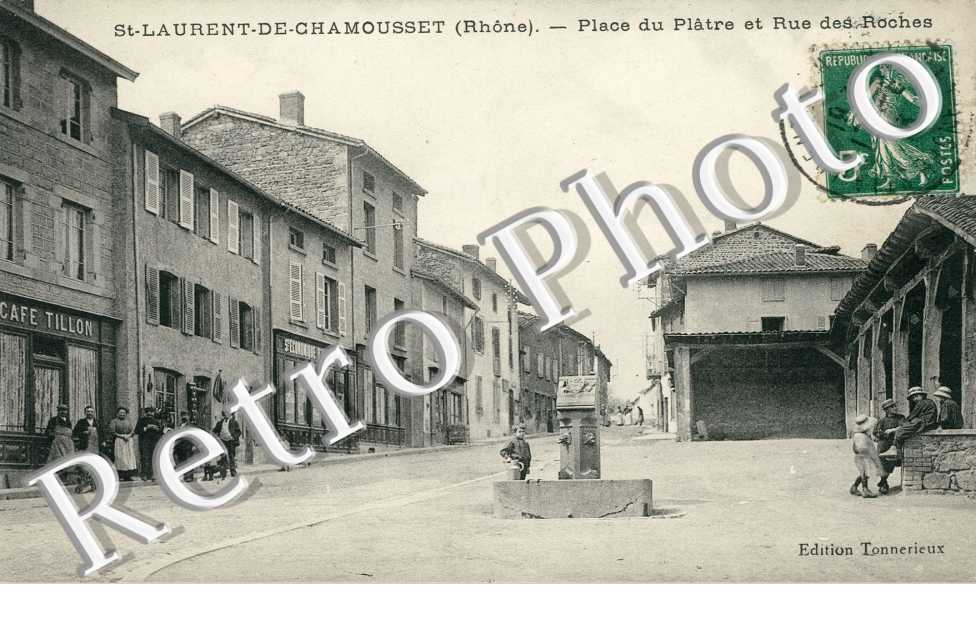 la Place du Platre et Rue des Roches