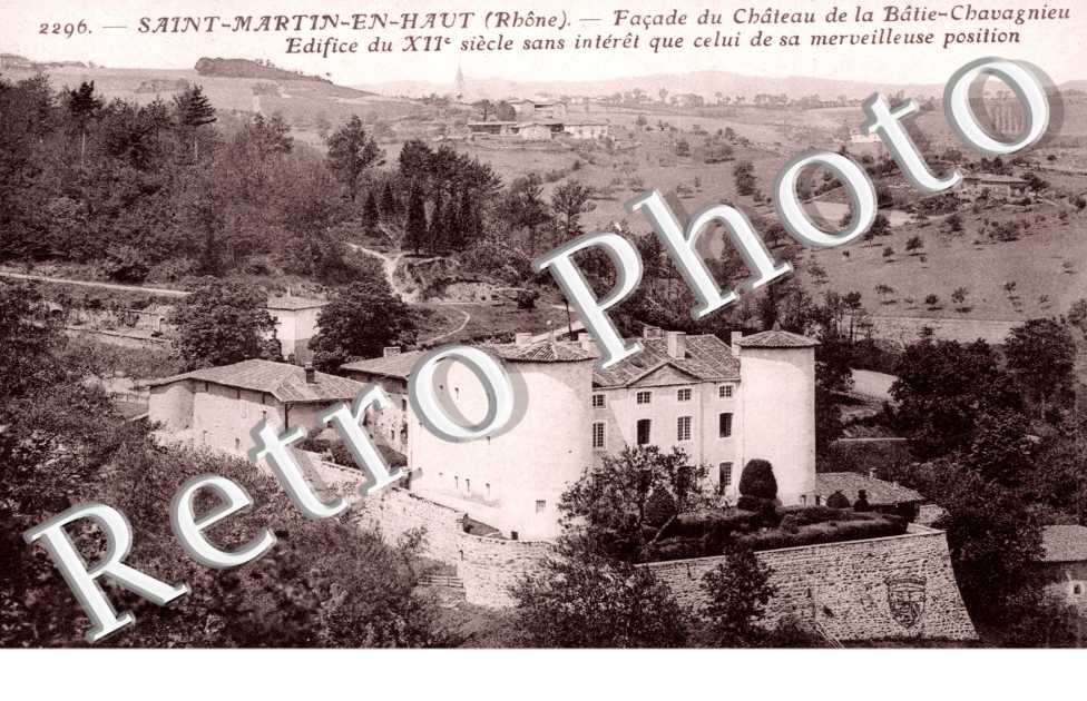 Facade du Chateau de la Batie-Chavagnieu