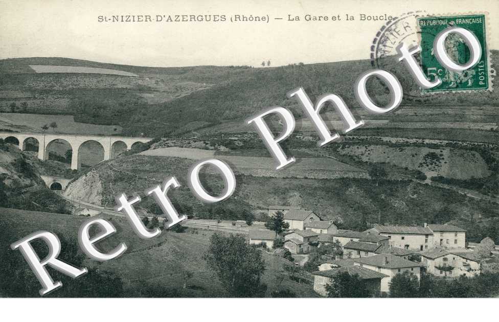 La gare et la boucle
