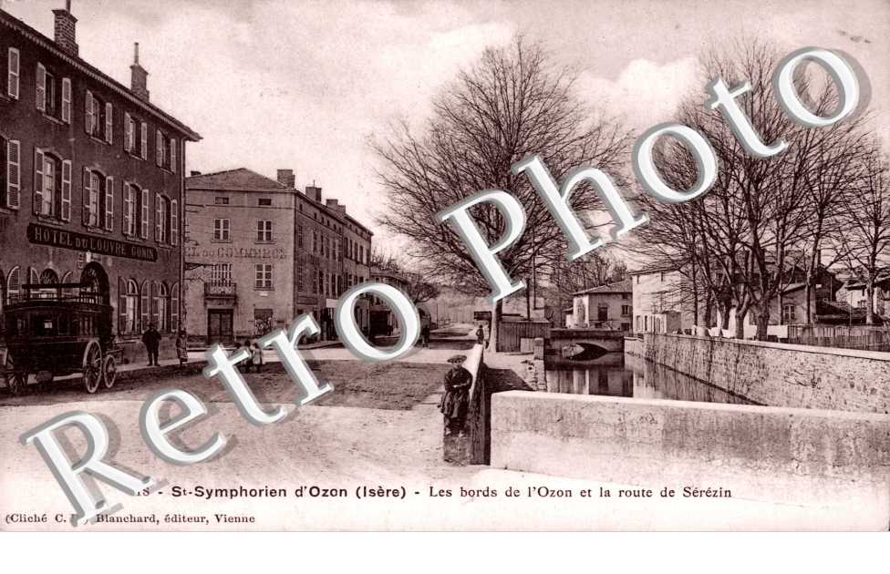 les Bords de l'Ozon et la Route de Serezin