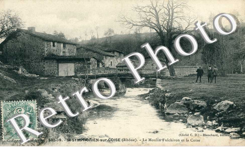 Le Moulin Fulchiron et la Coise