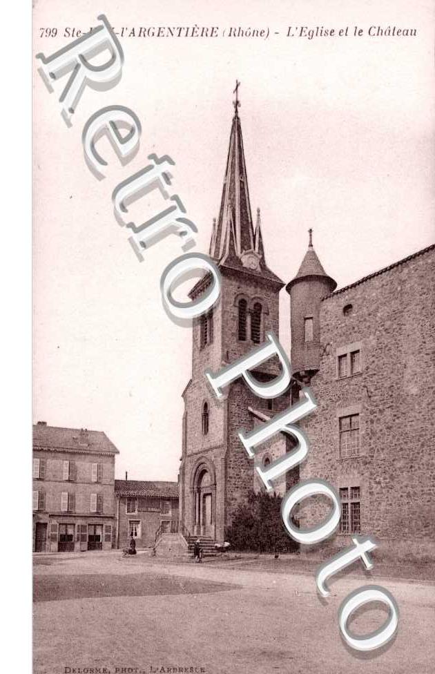 l&#039;église et le château