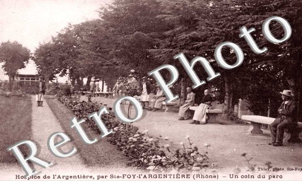 Hospice de l&#039;Argentiere, Un coin du Parc