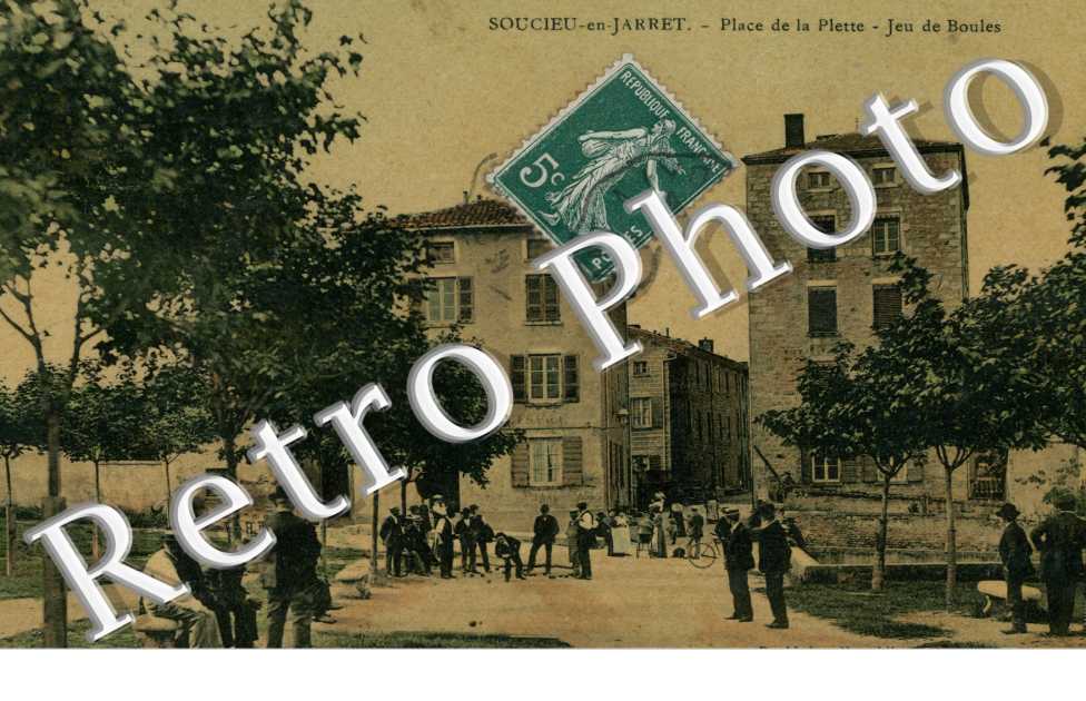 Place de la Plette - jeu de boules