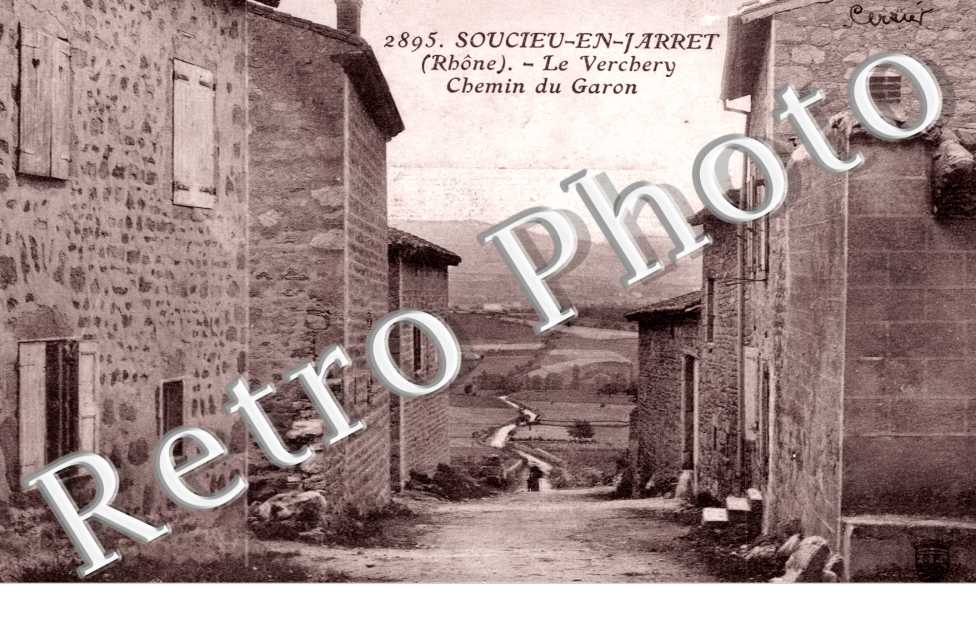 Le Verchery - chemin du Garon