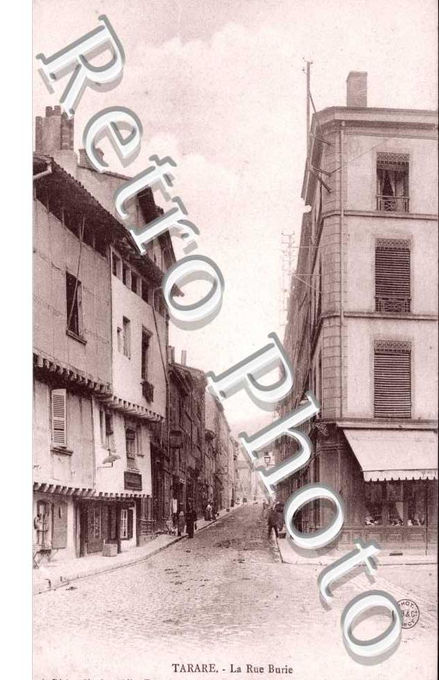 La rue Burie