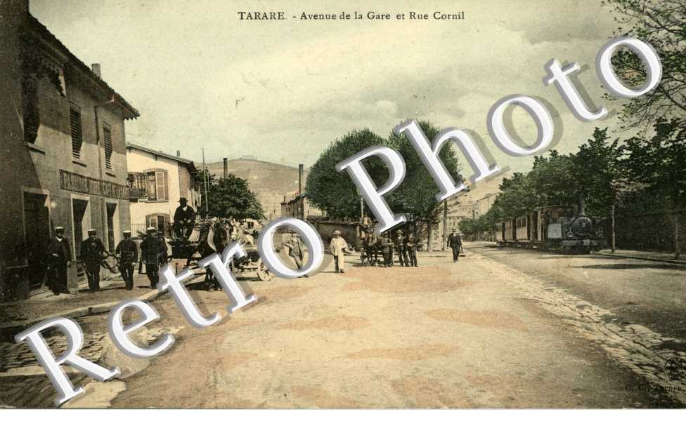Avenue de la Gare et Rue Cornil