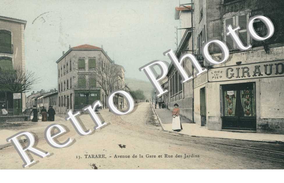 Avenue de la Gare et Rue des Jardins