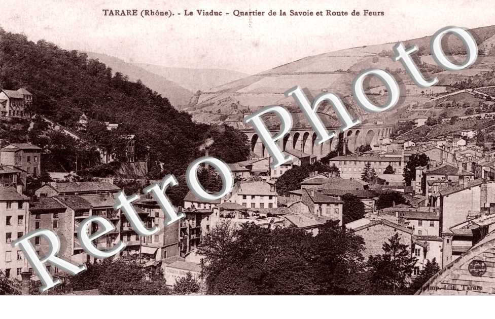 le Viaduc, Quartier de la Savoie et Route de Feurs