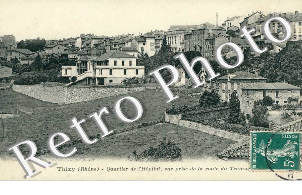 Quartier de l'Hopital, Vue prise de la Route du Tramway