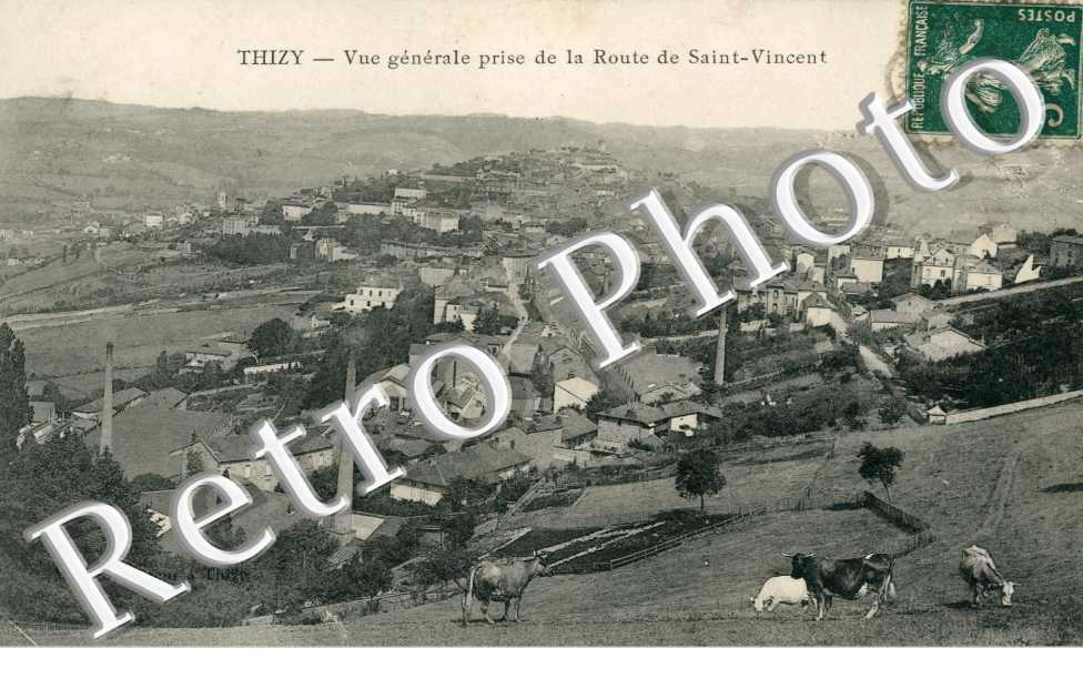 vue generale prise de la route de Saint Vincent