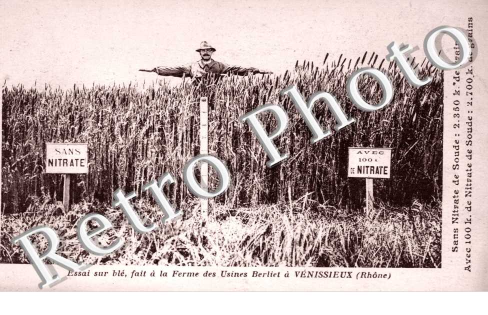 Essai sur Ble fait a la Ferme des Usines Berliet