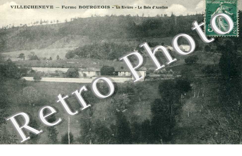 Ferme Bourgeois, la Riviere, le Bois d'Azolles