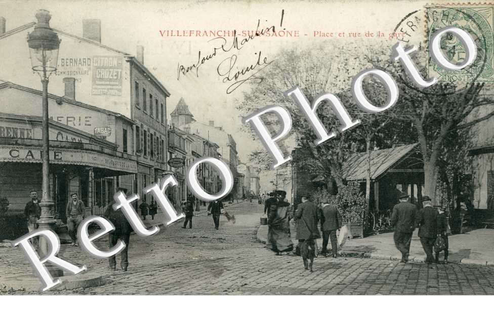 Place et Rue de la Gare