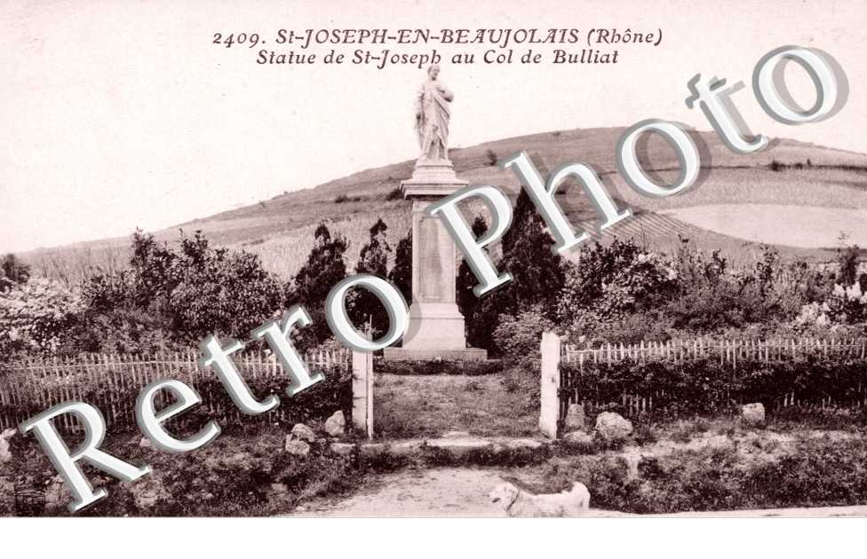 Saint Joseph en Beaujolais - Statue de saint Joseph au col de Bulliat