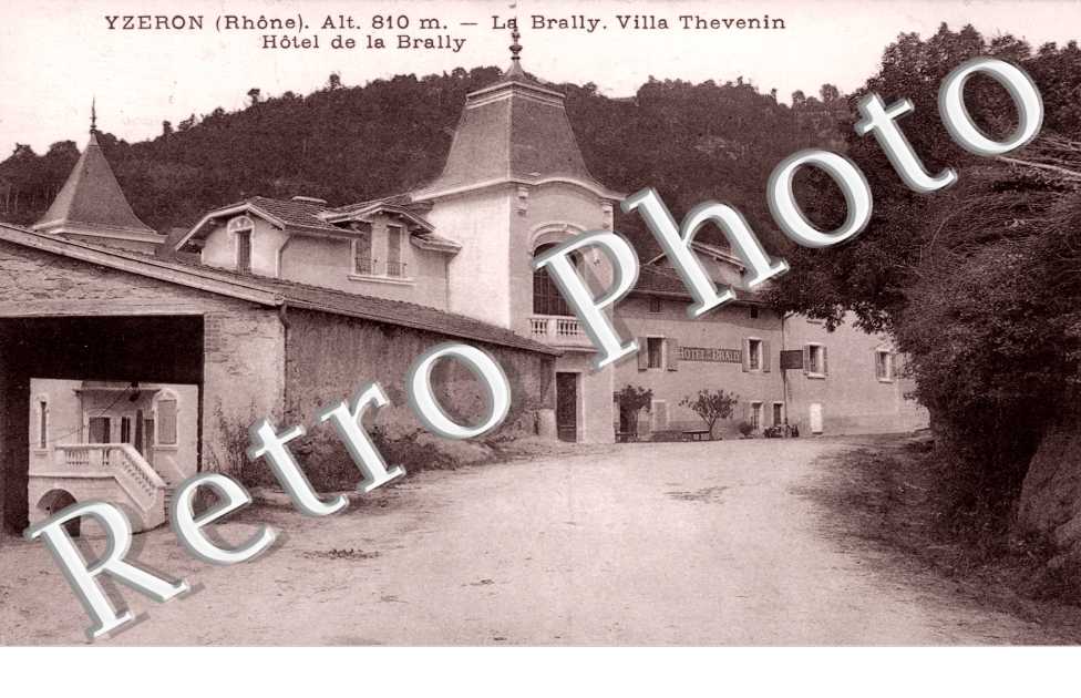 la Brailly, Villa Thevenin, Hotel de la Brally