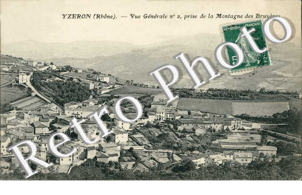 Vue Generale prise de la Montagne des Bruyeres
