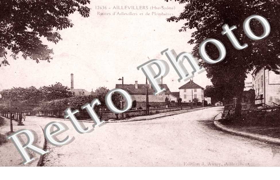 route d&#039;Aillevillers et de Plombieres
